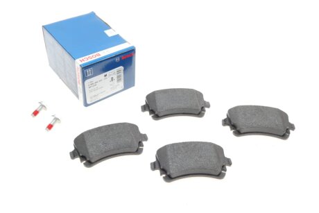 Задние тормозные колодки bosch 0986494303 на Ауди А8 д3