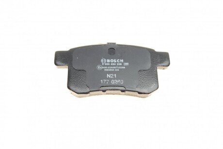 Задние тормозные колодки bosch 0986494338