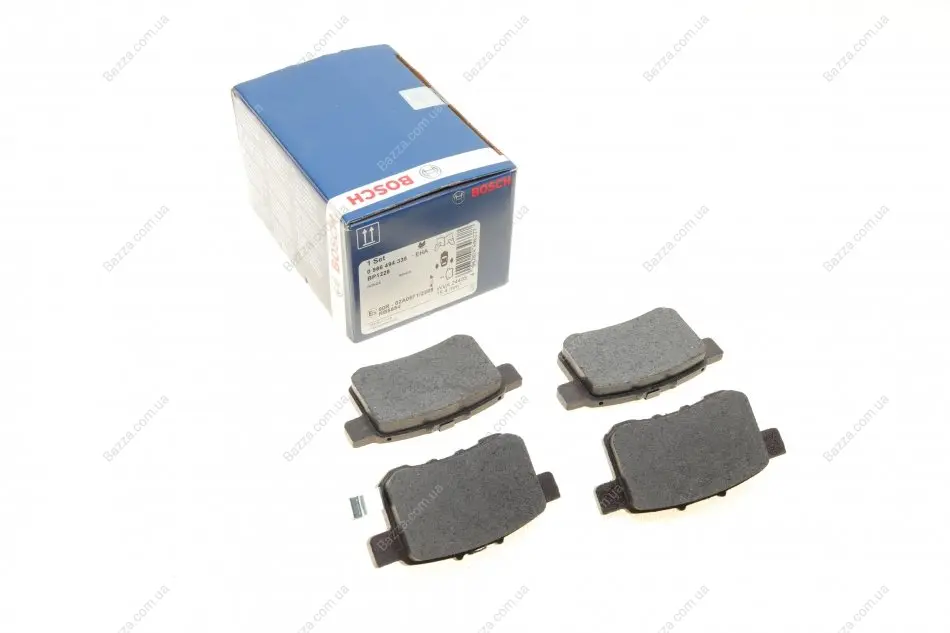 Задние тормозные колодки bosch 0986494338