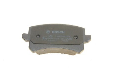 Задні тормозні (гальмівні) колодки bosch 0986494344