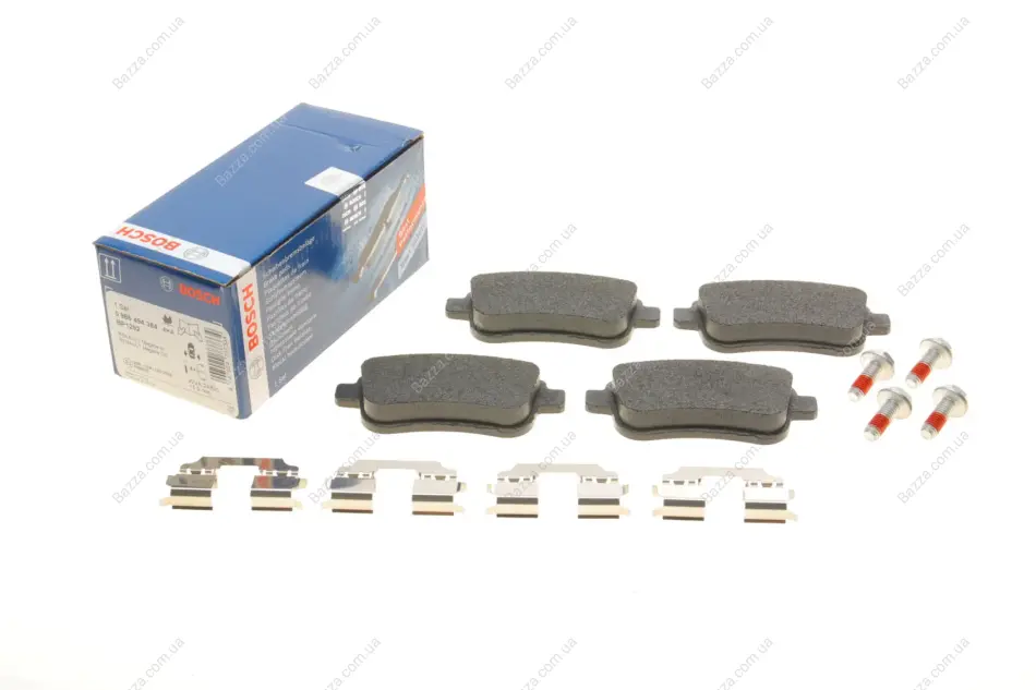 Задние тормозные колодки bosch 0 986 494 384