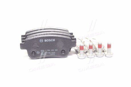 Задні тормозні (гальмівні) колодки bosch 0 986 494 384 на Рено Флюенс