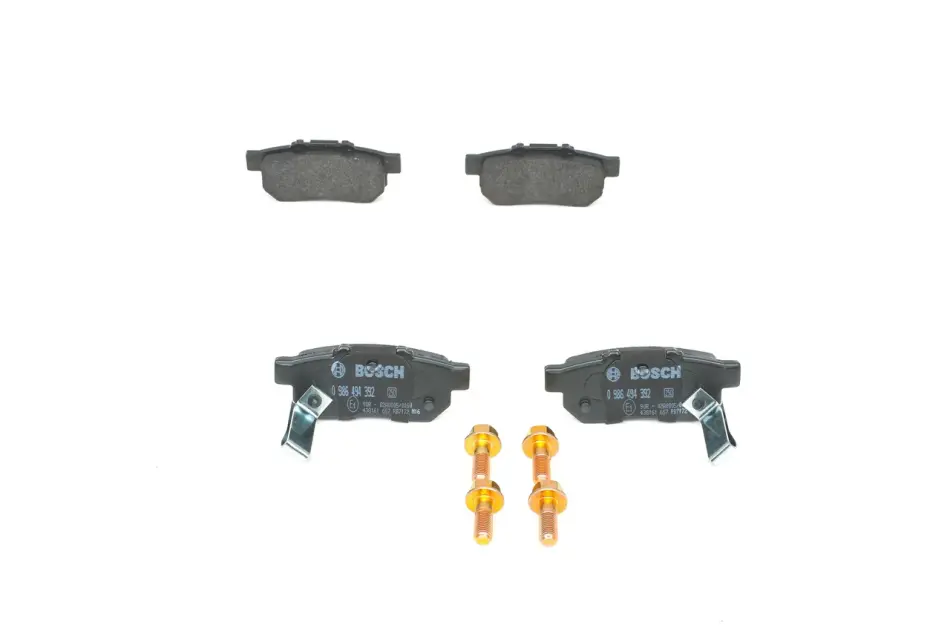 Задние тормозные колодки bosch 0986494392