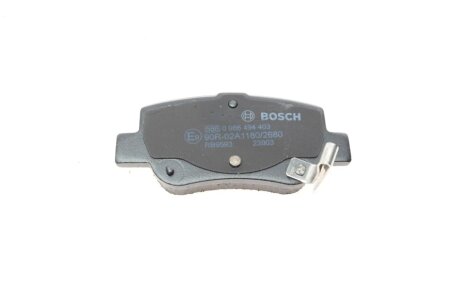 Задні тормозні (гальмівні) колодки bosch 0986494403
