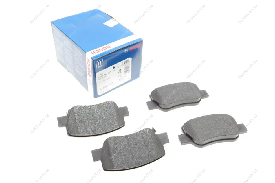 Задні тормозні (гальмівні) колодки Bosch 0 986 494 403 (фото 1)