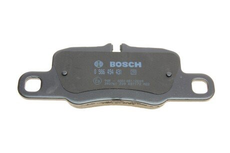 Задние тормозные колодки bosch 0 986 494 431