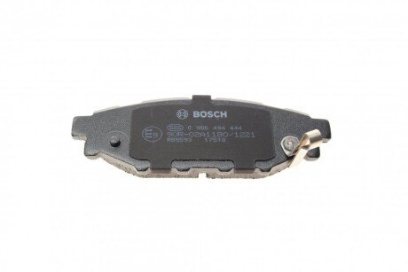 Задні тормозні (гальмівні) колодки bosch 0986494444
