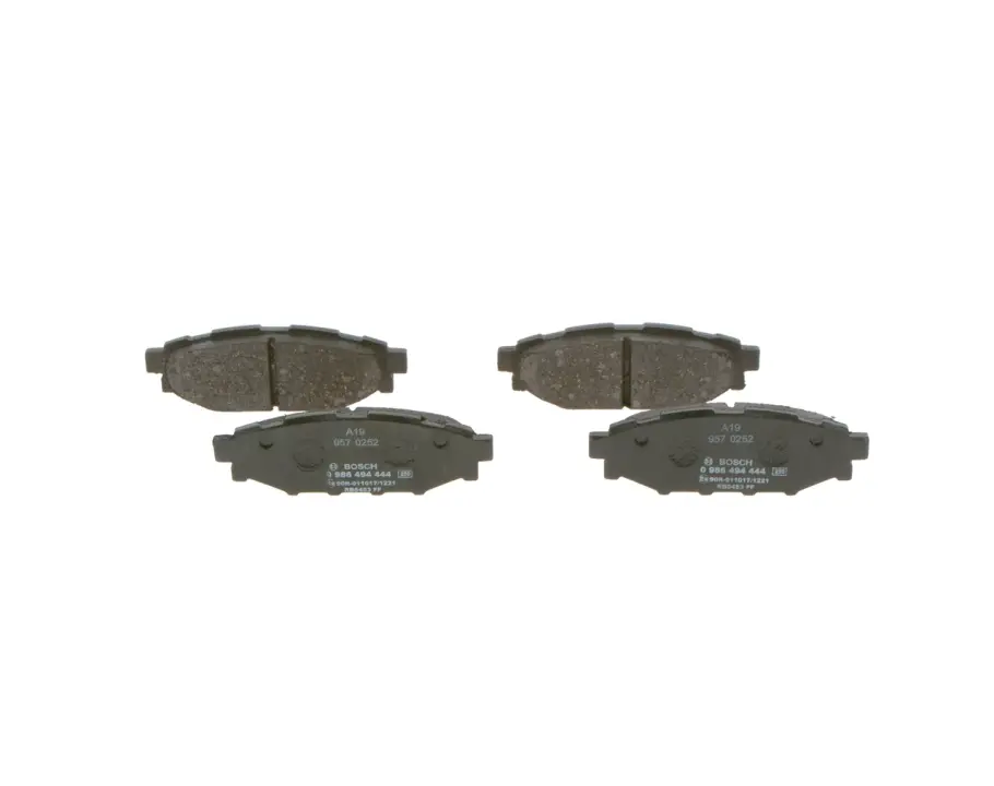 Задні тормозні (гальмівні) колодки Bosch 0 986 494 444 (фото 1)