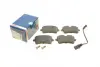 Задні тормозні (гальмівні) колодки Bosch 0 986 494 488 (фото 1)