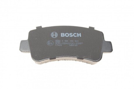 Задні тормозні (гальмівні) колодки bosch 0986494500