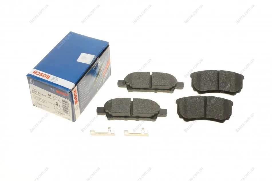Задние тормозные колодки bosch 0 986 494 502