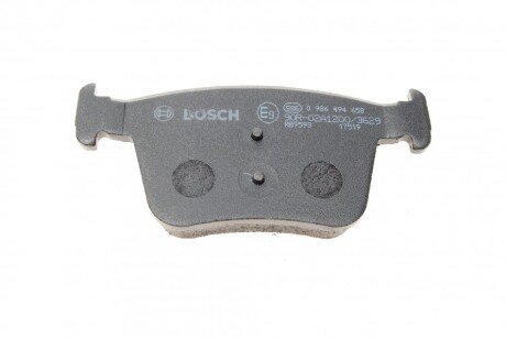 Задние тормозные колодки bosch 0 986 494 658