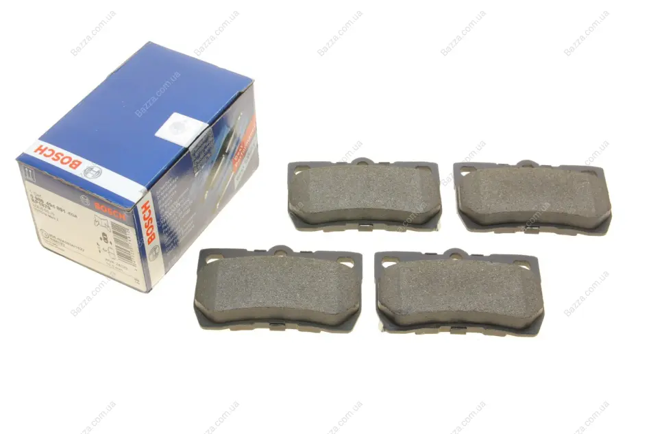 Задні тормозні (гальмівні) колодки Bosch 0986494891 (фото 1)
