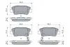 Задні тормозні (гальмівні) колодки Bosch 0986494908 (фото 7)