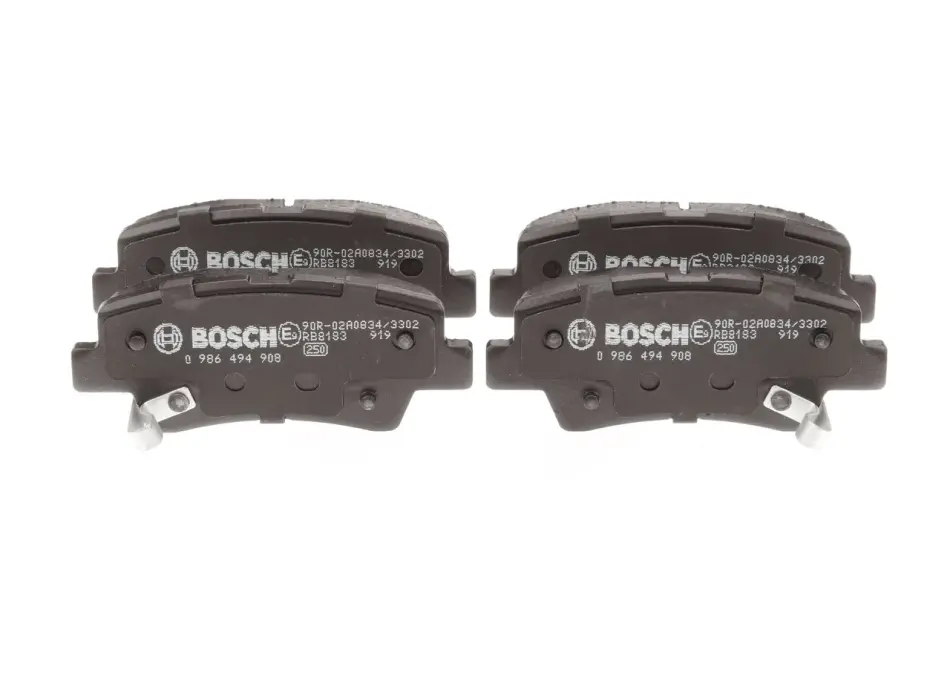 Задні тормозні (гальмівні) колодки Bosch 0986494908 (фото 1)