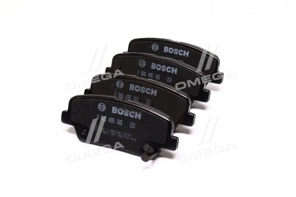 Задние тормозные колодки bosch 0 986 495 165