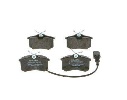 Задні тормозні (гальмівні) колодки bosch 0986495239