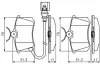 Задні тормозні (гальмівні) колодки Bosch 0986495239 (фото 6)