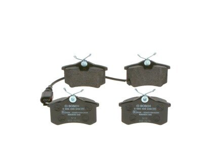 Задні тормозні (гальмівні) колодки bosch 0986495239