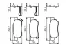Задні тормозні (гальмівні) колодки Bosch 0 986 495 256 (фото 7)