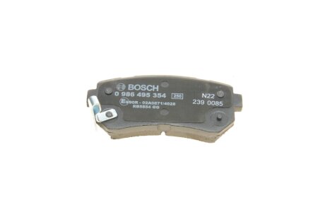 Задние тормозные колодки bosch 0986495354
