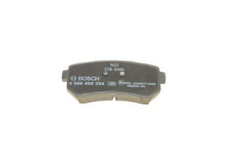 Задние тормозные колодки bosch 0986495354