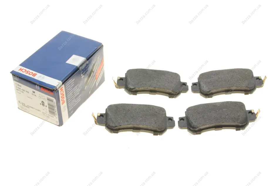 Задние тормозные колодки bosch 0986495368