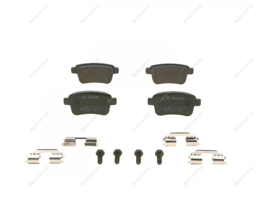 Задні тормозні (гальмівні) колодки Bosch 0986495418 (фото 1)