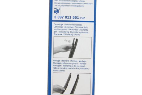 Задний дворник (стеклоочиститель) bosch 3397011551