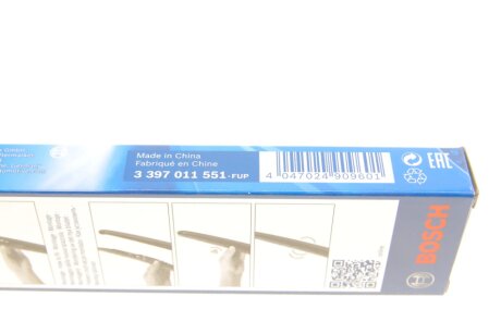 Задний дворник (стеклоочиститель) bosch 3397011551