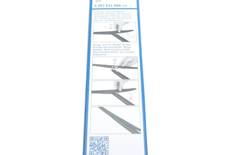 Задній двірник (склоочисник) bosch 3397011666