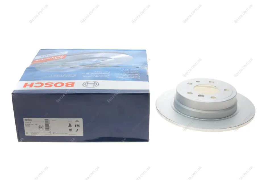 Задній гальмівний (тормозний) диск Bosch 0986478321 (фото 1)