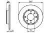 Задній гальмівний (тормозний) диск bosch 0986478359