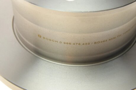Задний тормозной диск bosch 0986478433