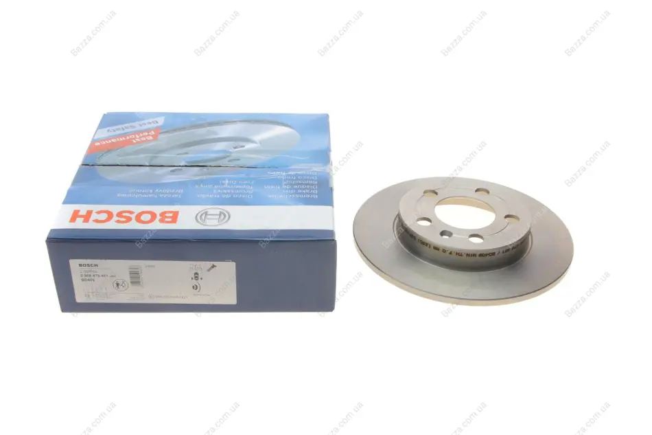 Задній гальмівний (тормозний) диск Bosch 0986478481 (фото 1)