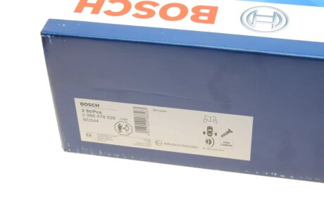 Задній гальмівний (тормозний) диск bosch 0986478626