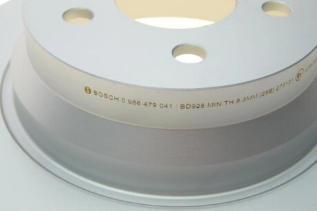 Задній гальмівний (тормозний) диск bosch 0986479041