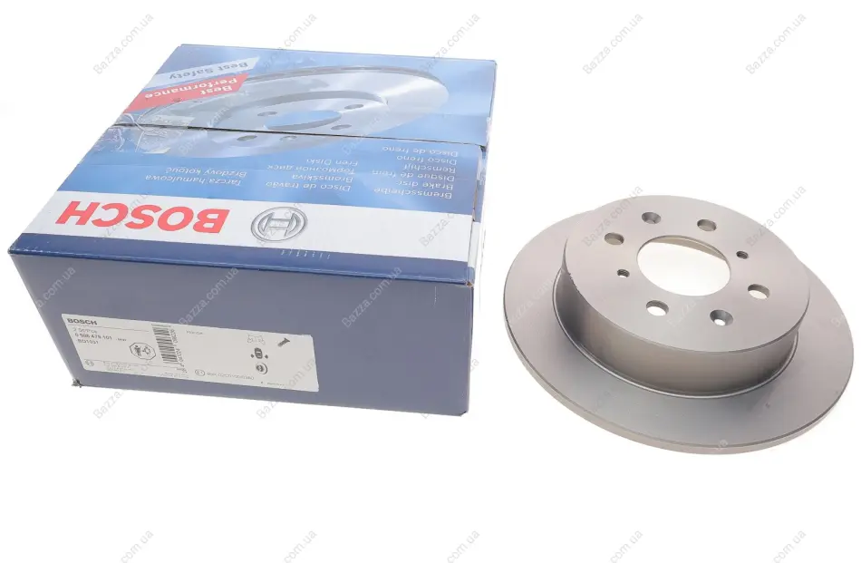 Задній гальмівний (тормозний) диск Bosch 0986479101 (фото 1)