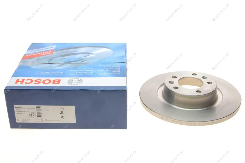 Задній гальмівний (тормозний) диск Bosch 0 986 479 379 (фото 1)