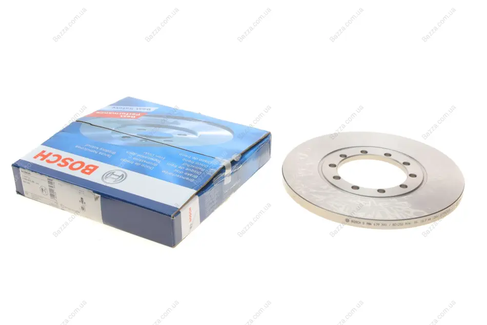 Задній гальмівний (тормозний) диск Bosch 0986479390 (фото 1)