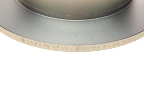 Задний тормозной диск bosch 0986479419