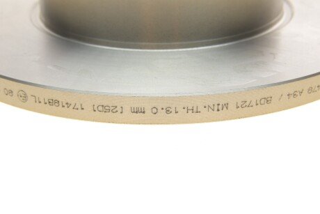 Задній гальмівний (тормозний) диск bosch 0986479A34