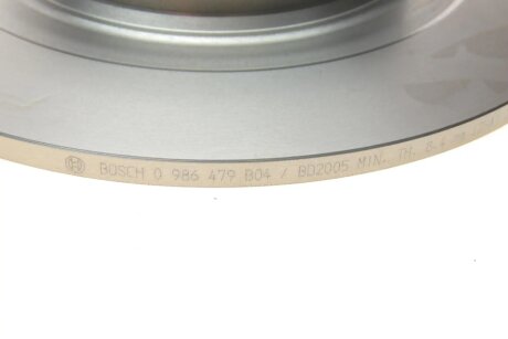 Задній гальмівний (тормозний) диск bosch 0986479B04