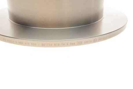 Задній гальмівний (тормозний) диск bosch 0986479R00