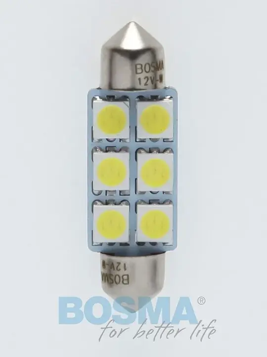 Автолампа BAY15D 12V 21/5W ORANGE BOSMA 4131