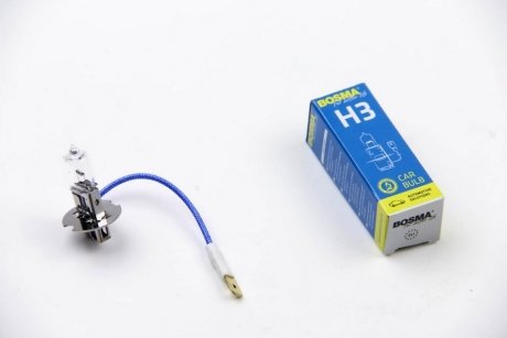 Автолампа H3 12V 55W PK22S bosma 1260