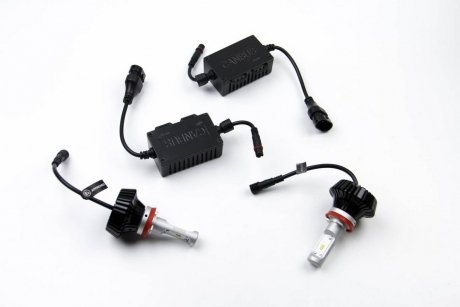 Автолампа H8/H11/H16 LED 12/24V 4000 Lm WHITE 6000K CANBUS (2 шт) bosma 6452 на Jeep Compass