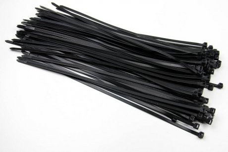 Хомут пластиковий BLACK 7,6 X 450 (100 шт) bosma 4940