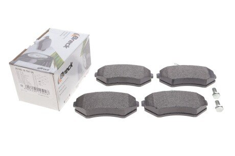 Передние тормозные колодки breck 201681070100