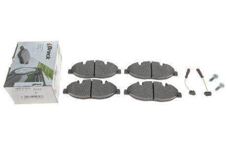 Передні тормозні (гальмівні) колодки breck 240070070300